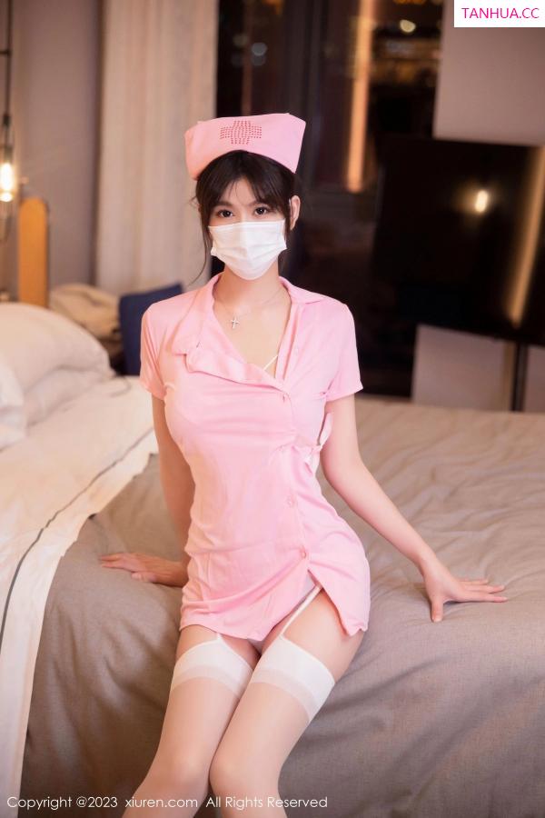 李雅柔  [XiuRen]高清写真图 2023.06.14 No.6910 李雅柔182CM 护士服美腿第9张图片
